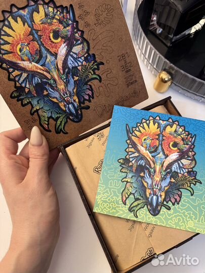 Деревянные пазлы фигурные