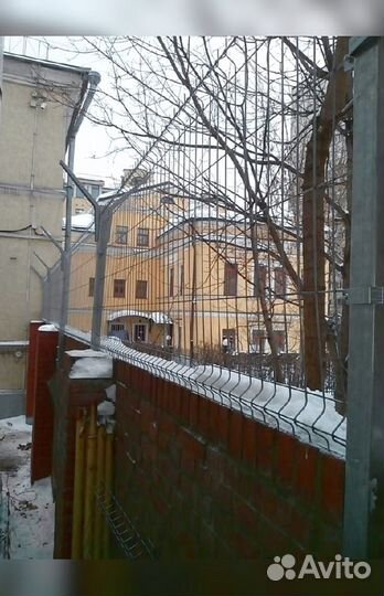 Забор сетка 3д
