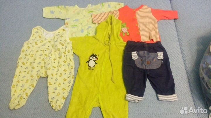 Вещи пакетом для мальчика от 0 до года