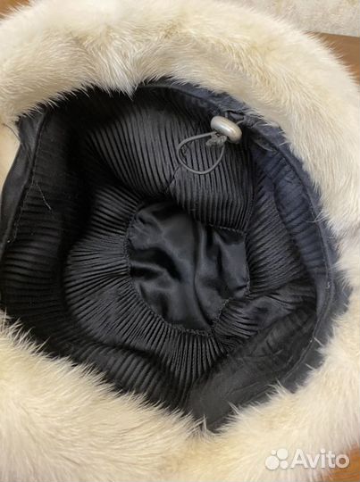 Шапка норковая женская