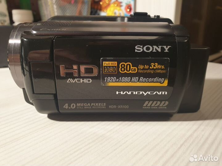 Видеокамера sony handycam HDR-XR100