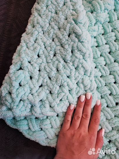 Плед ручной работы