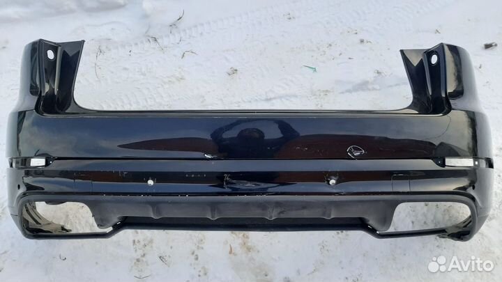 Бампер задний Porsche Cayenne Порш Кайен 2018