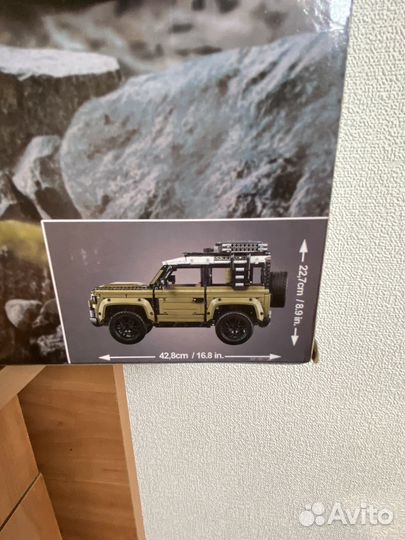 Lego land rover конструктор