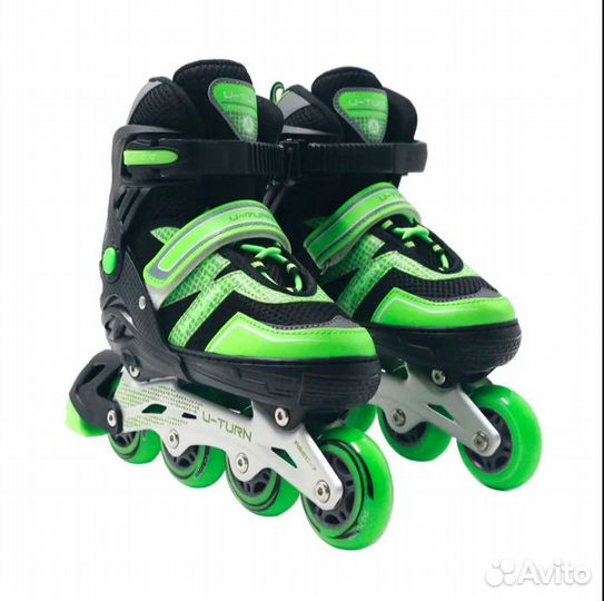 Рол. коньки U-Turn Green S 30-33