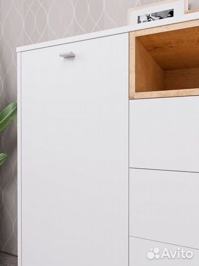 Комод большой белый к 303
