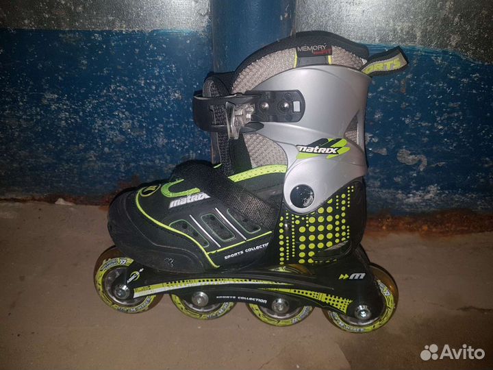 Роликовые коньки детские раздвижные