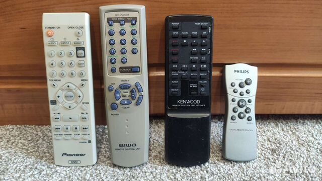 Пульты ду Philips, Pioneer, Kenwood