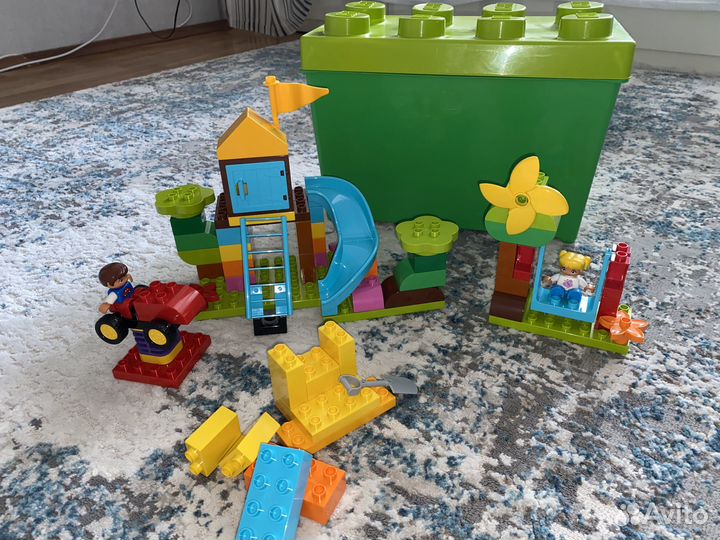Lego duplo детская площадка
