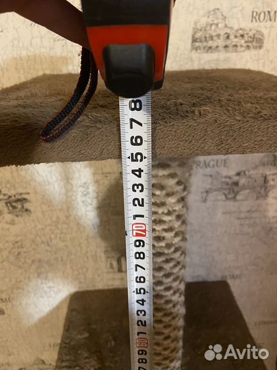 Когтеточка домик для кошки бу