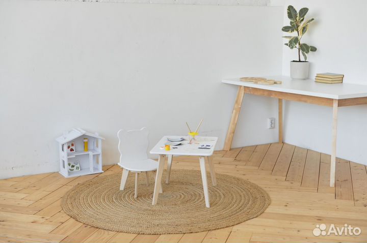 Растущий стол + стул комплект детский