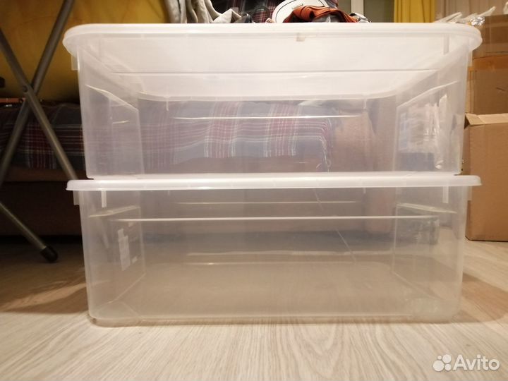 Контейнер для хранения вещей 555х390х190 мм
