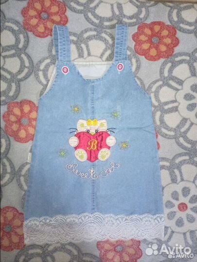 Сарафаны на девочку 3 шт