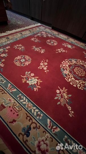 Ковер шерстяной 2х3 СССР б/у