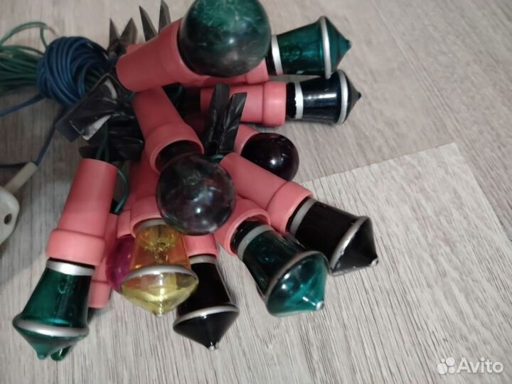Елочная гирлянда СССР
