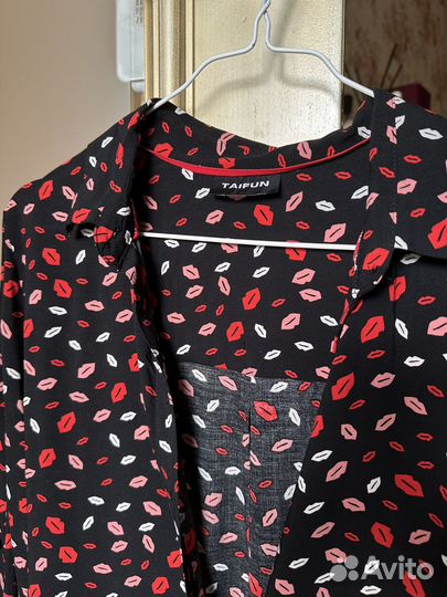 Блузка женская черная