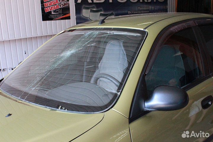 Лобовое стекло Шевроле Ланос
