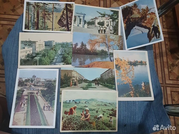 Открытки 60 годов ссср.винтаж
