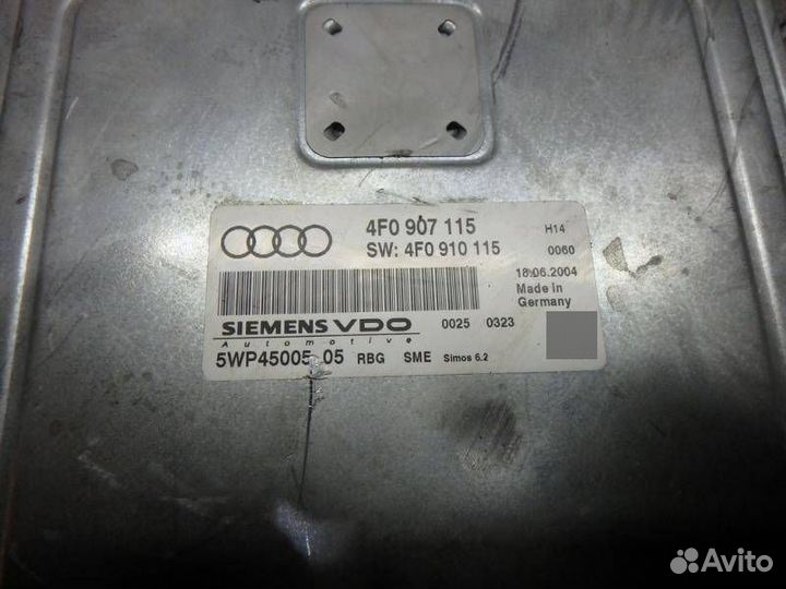 Блок управления двигателем Audi A6 4B/C5 рест