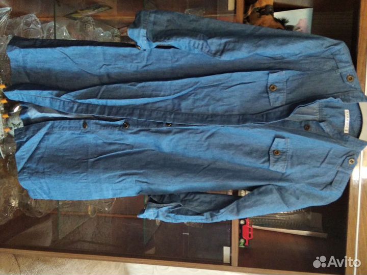 Платье джинсовое