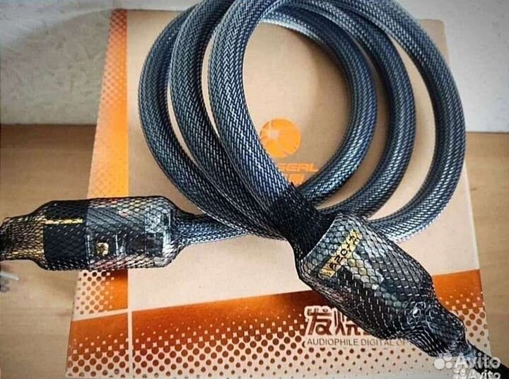 HI END медный кабель питания 1метр evro