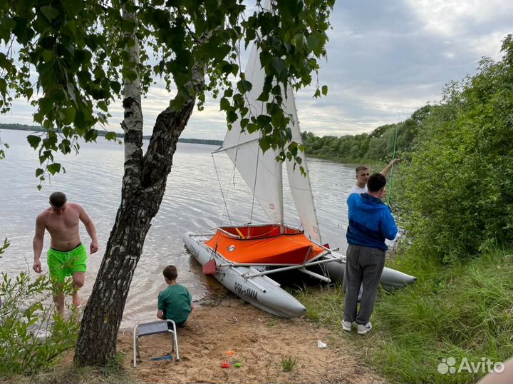 Парусный катамаран Альбатрос