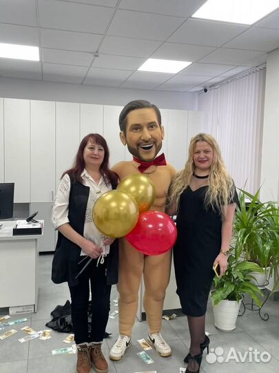 Куклы стрип ростовые,Мужчина Артур Пирожков