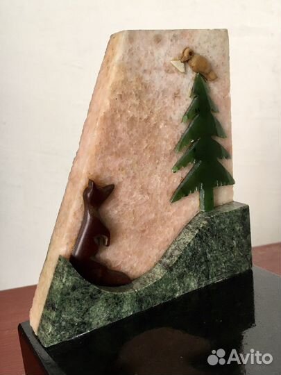 Нефрит Яшма Габро Урал Винтаж СССР