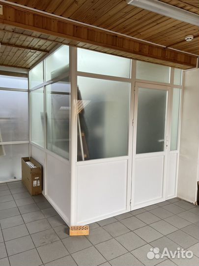 Стекляные перегородки