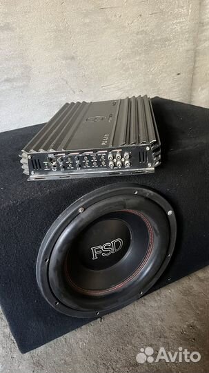 Сабвуфер и моноблок