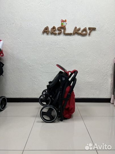 Коляска babalo future 2023, красный