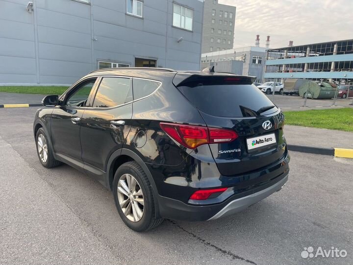 Hyundai Santa Fe 2.2 AT, 2017, 82 189 км