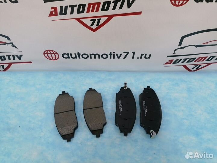 Колодки тормозные передние Chevrolet aveo