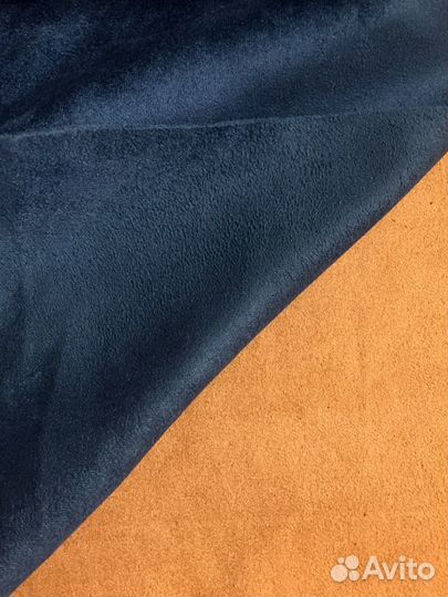 Ткань замша искусственная велюр вельвет метражом