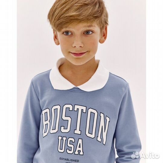 Original Marines толстовка (голубой), р. 7/8