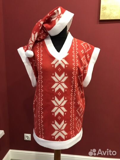 Жилет санта клауса