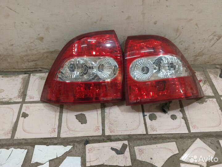 Задние фонари на priora (оригинал) с пучками