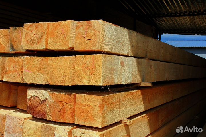 Строительные конструкции с Брусом из сосны