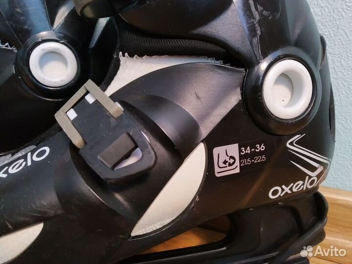 Коньки раздвижные 34-36