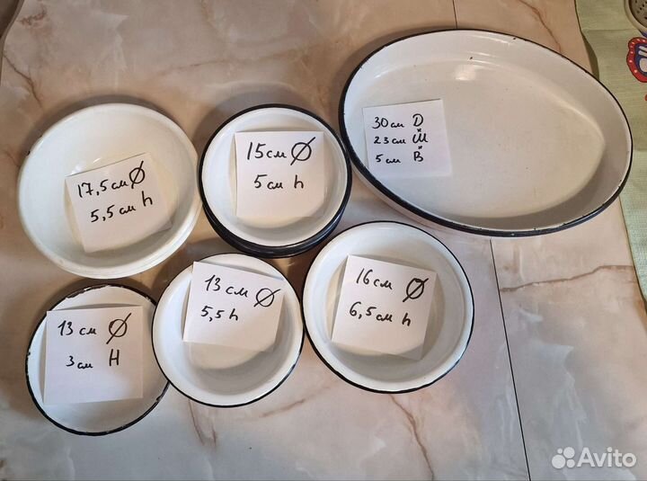 Эмалированная посуда СССР