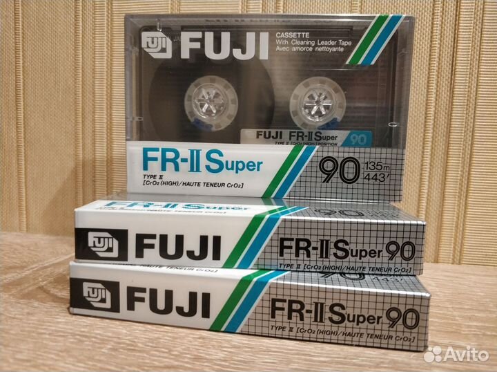 Аудиокассеты Fuji FR-II Super 90