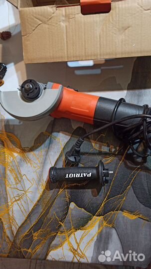 Углошлифовальная машина patriot ag 124