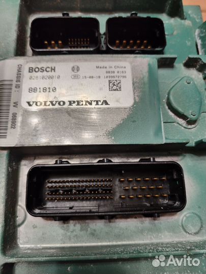 Блок управления двигателем Volvo Penta d6