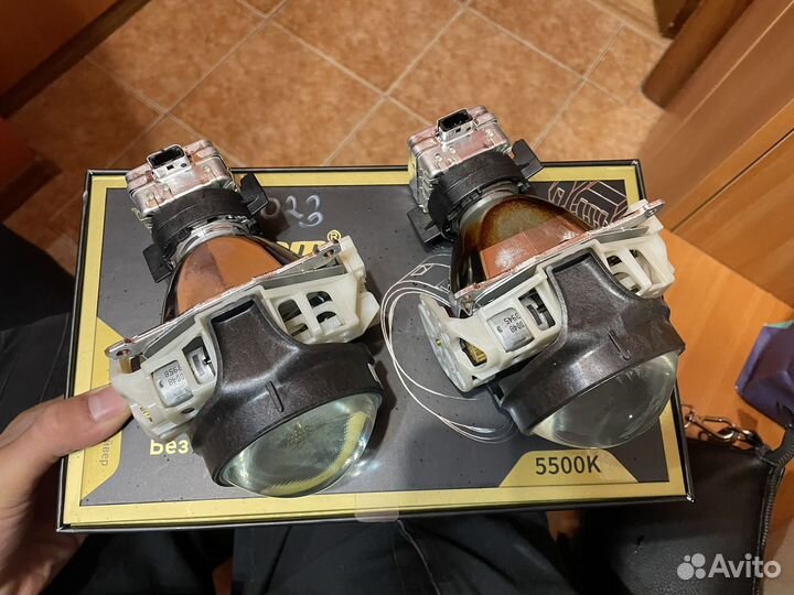 Би ксенон линзы audi Q7 оригинал