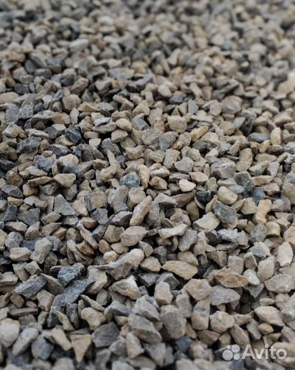 Щебень известковый под парковку