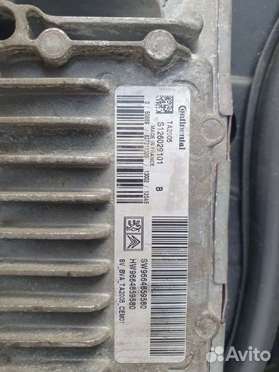 Блок управления АКПП citroen c-elysee