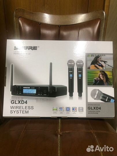 Новый микрафон shure glxd4