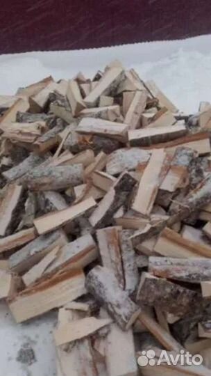 Дрова березовые. Колотые