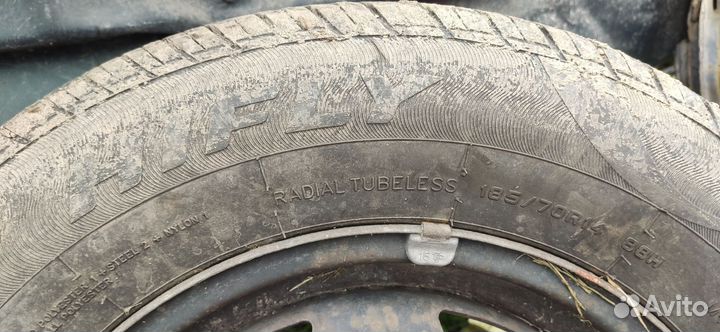 Резина с дисками r14 на Ауди 100