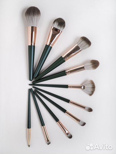 Набор кистей для макияжа в чехле, отличный подарок